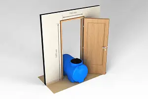 Пластиковая емкость ЭкоПром H 300 (Синий) 3